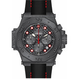 Invicta Men's Akula Quartz Stainless Steel and Leather Casual Watch
