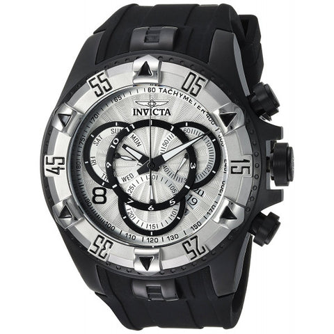 Invicta Men's 'Excursion' Quartz Stainless Steel and Silicone Casual Watch