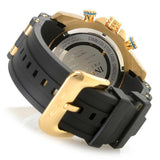 Invicta Men's Pro Diver Black Face Gold Bezel