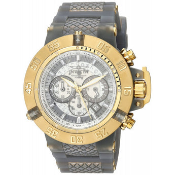 Invicta Men's 'Subaqua' Quartz Stainless Steel and Silicone Casual Watch