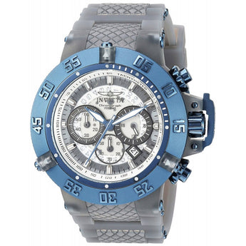 Invicta Men's 'Subaqua' Quartz Stainless Steel and Silicone Casual Watch