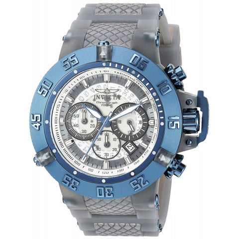 Invicta Men's 'Subaqua' Quartz Stainless Steel and Silicone Casual Watch