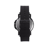 Puma Men's Ultrasize Black Silicone Black Dial