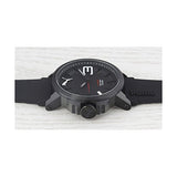 Puma Men's Ultrasize Black Silicone Black Dial