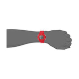 Puma Quartz Plastic and Polyurethane Automatic Watch, Red