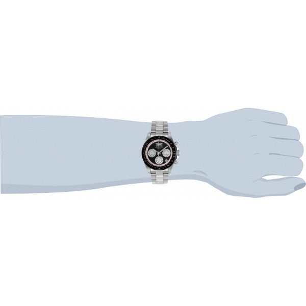Invicta Speedway Chronograph Black Dial Mens Watch – Bixme