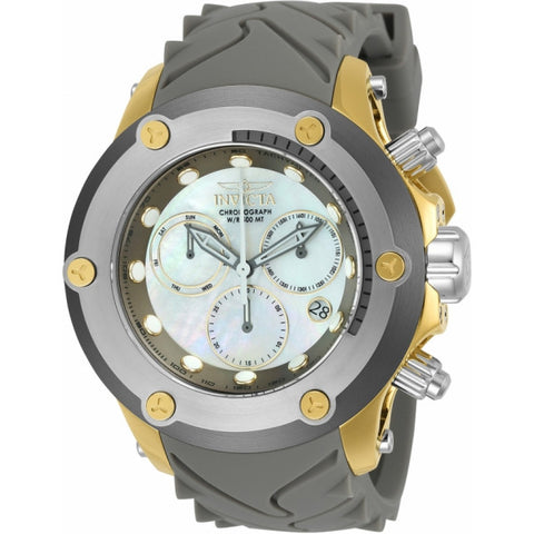 Invicta Subaqua Chronograph Mother of Pearl Dial Mens Watch