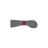 Puma Loop Chronograph Digital Red Silicone Watch Unisex