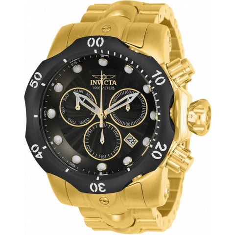Invicta Venom Chronograph Black Dial Mens Watch