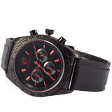 Be-Shark Men's All Black Sport Watch Chronograph SH235be