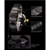 Be-Shark Men's LED Date Day Digital Black Dial Sport Amry Quartz Wrist Watch