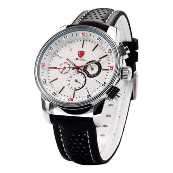 Be-Shark Men's Quartz Movement Date White Dial Sport Watch SH093be