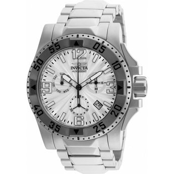 Invicta Excursion Chronograph Silver Dial Mens Watch