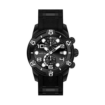 Invicta Bolt Black Chronograph Mens Watch