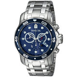 Invicta Invicta Men's 0070 "Pro Diver Collection" Stainless Steel and Blue Dial