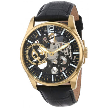 Invicta Men's 12405 Vintage Mechanical Gold-Tone Stainless Steel Watch with Tex