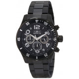 Invicta Invicta Men's 12915 Pro Diver Chronograph Black Textured Dial Black Ion