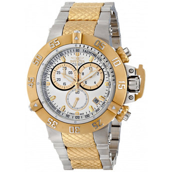 Invicta Men's Subaqua Analog Display Swiss Quartz Two Tone Watch