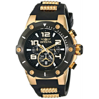 Invicta Men's Speedway Analog Display Japanese Quartz Black Watch