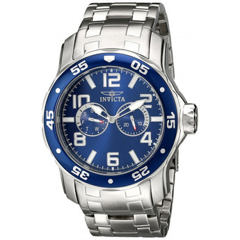 Invicta Men's Pro Diver Analog Display Japanese Quartz Silver Watch