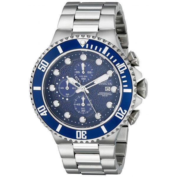 Invicta Men's Pro Diver Analog Display Japanese Quartz Silver
