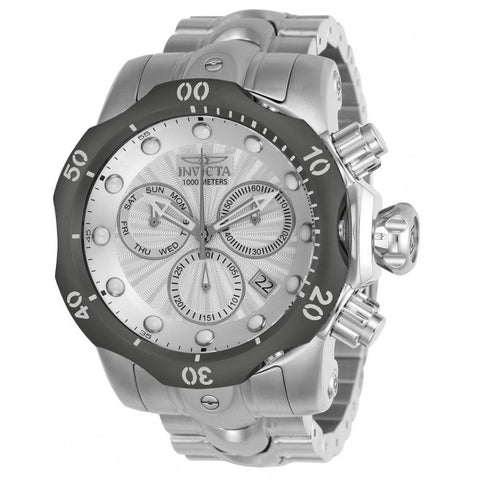 Invicta Men's Venom Quartz Chronograph Antique Silver Dial Watch