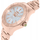 Invicta Men's 23K Rose Gold Stainless Steel Signature Ocean Ghost Silver Dial A