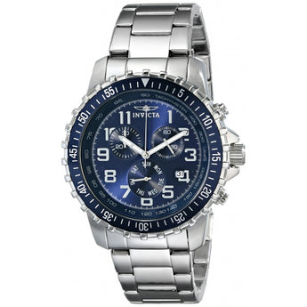 Invicta Invicta Men's 6621 II Collection Chronograph Stainless Steel Blue Dial