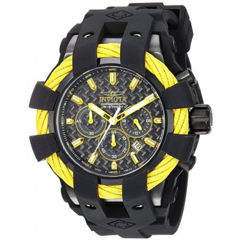 Invicta Men's Bolt Quartz Stainless Steel and Silicone Casual Watch