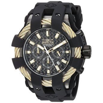 Invicta Men's Bolt Quartz Stainless Steel and Silicone Casual Watch