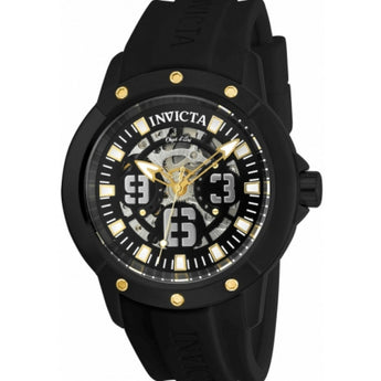 Invicta Men's Objet d'Art Automatic Stainless Steel and Silicone Casual Watch