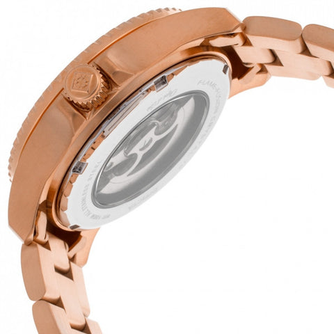 Invicta Men s Objet D Art Automatic Stainless Steel Casual Watch Rose Bixme