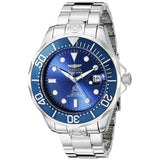 Invicta Men's Pro Diver Analog Display Japanese Automatic Silver Watch