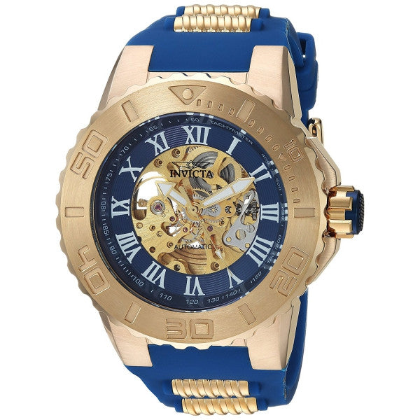 Invicta Men s Pro Diver Automatic Gold Tone and Stainless Steel Casual Bixme