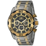 Invicta Men's Pro Diver Quartz Chronograph Black Dial Watch