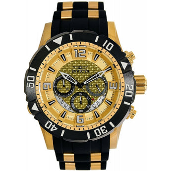 Invicta Men's Pro Diver Quartz Stainless Steel and Polyurethane Diving Watch