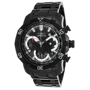 Invicta Men's 'Pro Diver' Quartz Stainless Steel and Silicone Casual Watch