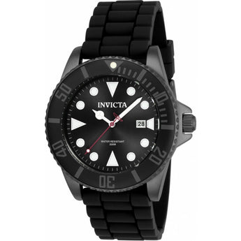 Invicta Men's Pro Diver Quartz Stainless Steel and Silicone Diving Watch