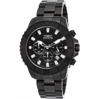 Invicta Men's Pro Diver Quartz Stainless Steel Casual Watch, Black