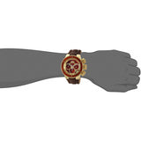 Invicta Men's Reserve Quartz Stainless Steel and Leather Casual Watch