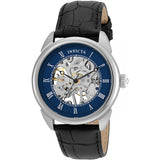Invicta Men's Specialty Mechanical Hand Wind Stainless Steel and Leather Casual