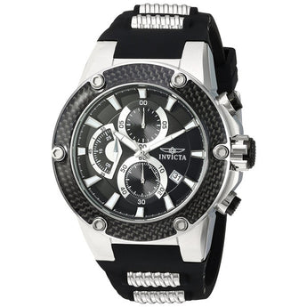 Invicta Men's Speedway Quartz Stainless Steel and Silicone Casual Watch