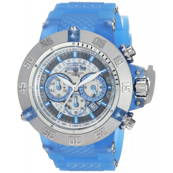 Invicta Men's 'Subaqua' Quartz Stainless Steel and Silicone Casual Watch
