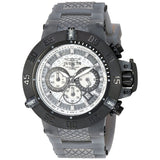 Invicta Men's 'Subaqua' Quartz Stainless Steel and Silicone Casual Watch
