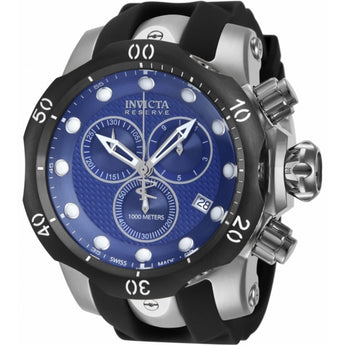 Invicta Men's Venom Analog Display Swiss Quartz Black Watch