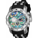 Invicta Men's Pro Diver Chronograph Blue Abalone Dial Watch