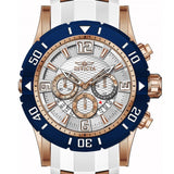 Invicta Pro Diver Chronograph Silver Dial Mens Watch