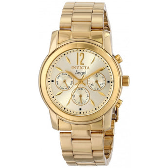 Invicta Invicta Women's 12551 Angel Analog Display Swiss Quartz Gold Watch