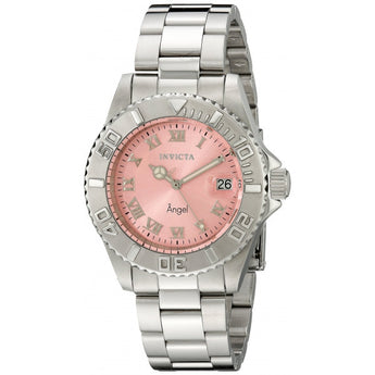 Invicta Women's 14360 Angel Analog Display Swiss Quartz Silver Watch