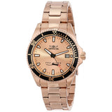 Invicta Women's 15137SYB Pro Diver Rose Gold Dial 18k Lon Plated Stainless Stee